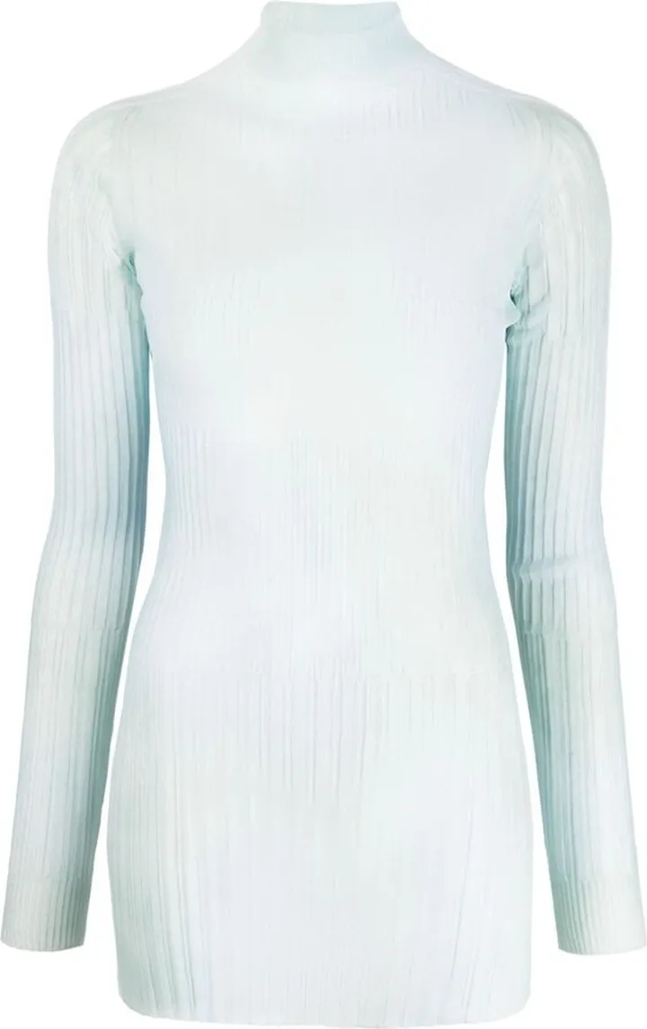 Tie-Dye Sheer Minidress