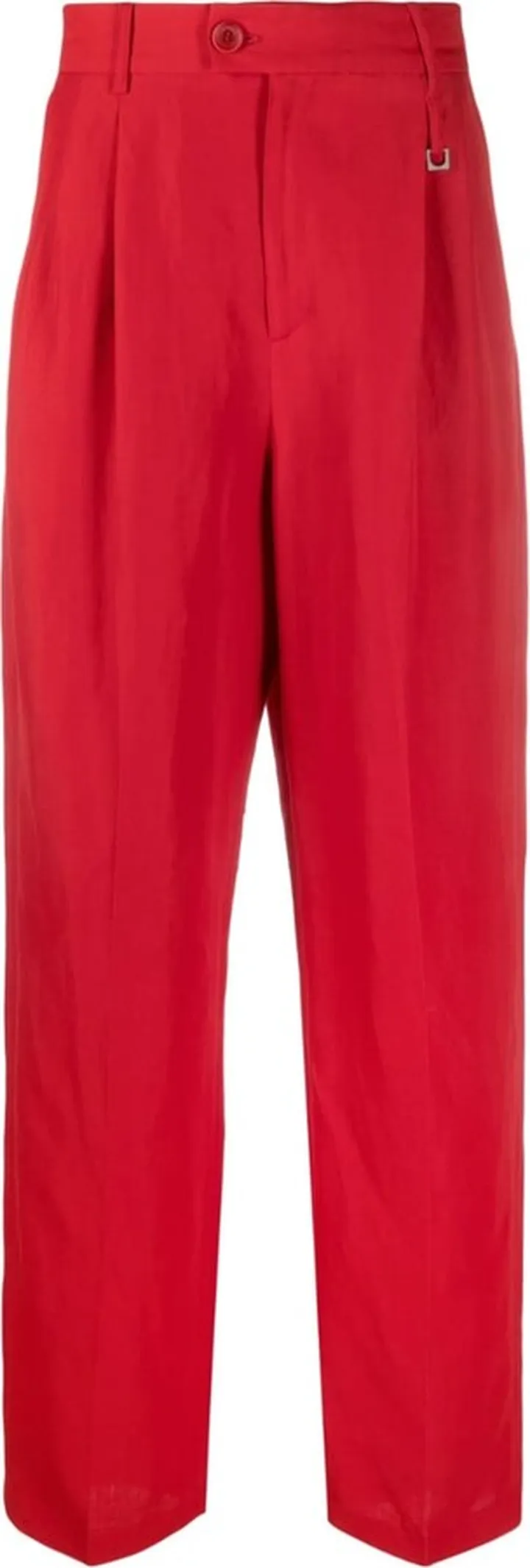 Le Raphia Madeiro straight-leg trousers