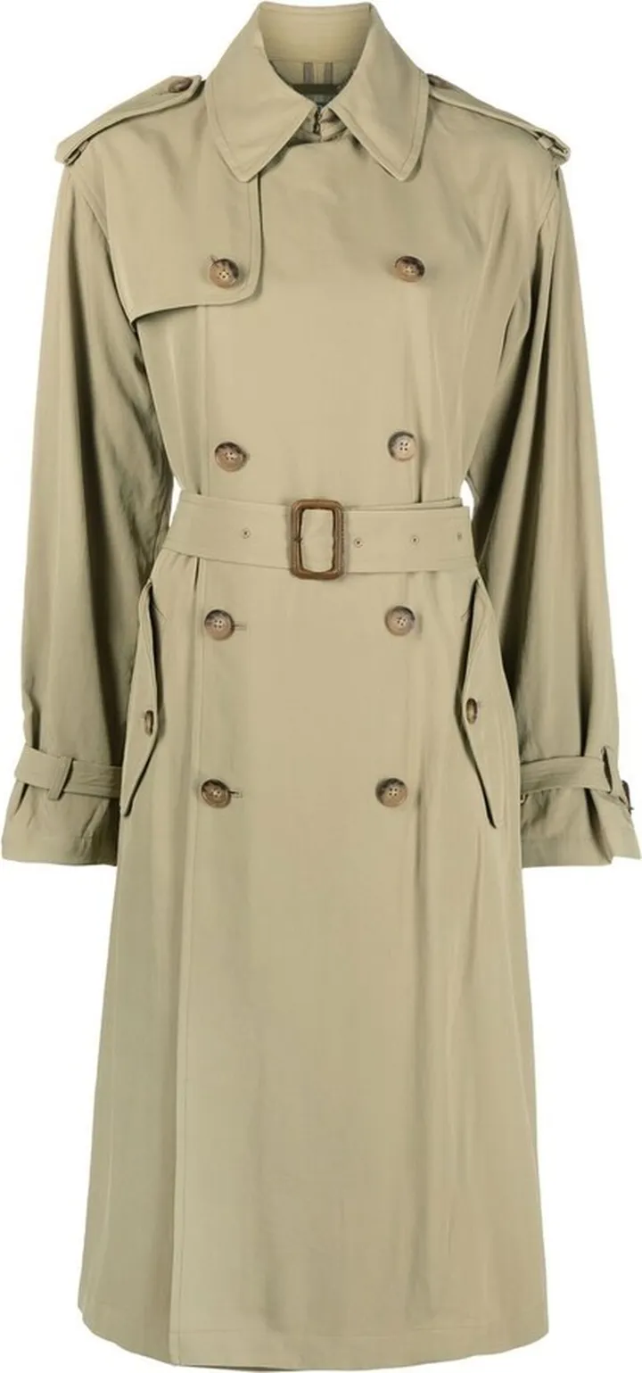Double-Breasted Trench Coat