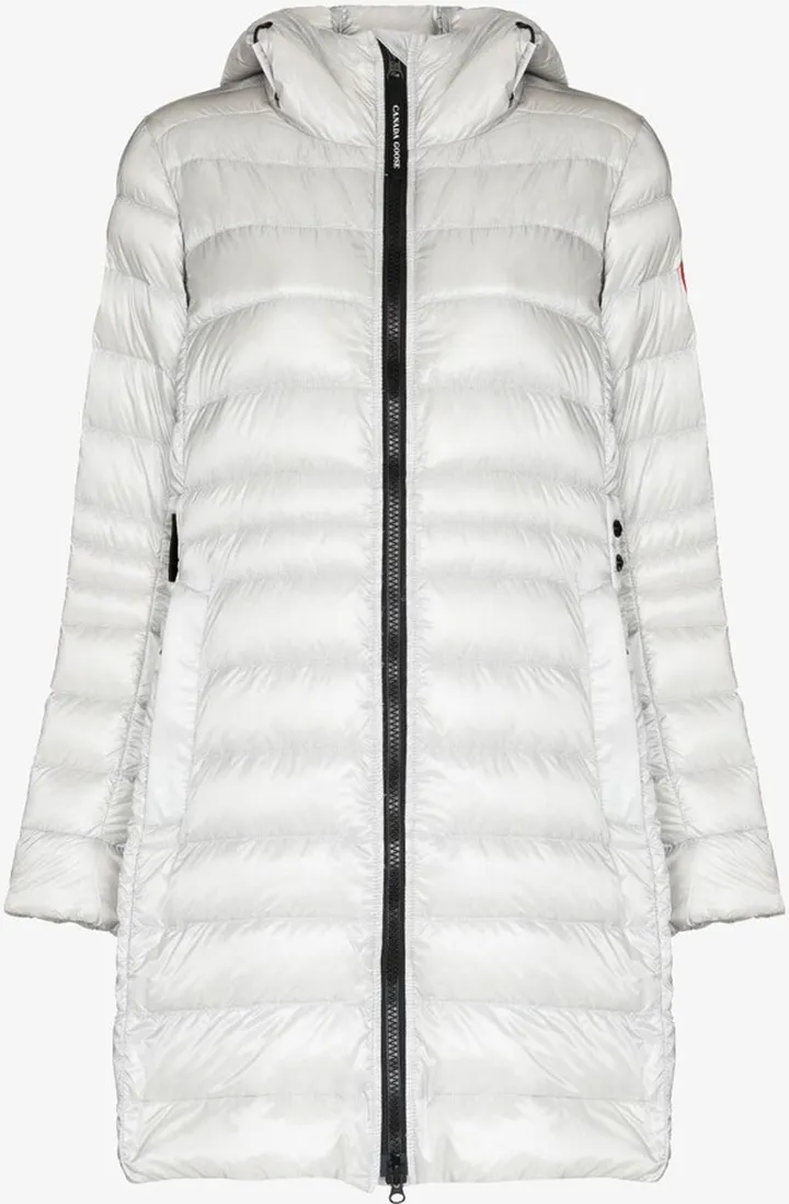 Silver Cypress Hooded Padded Jacket