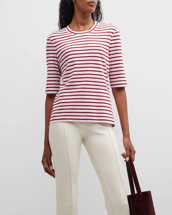 Striped Short-Sleeve T-Shirt