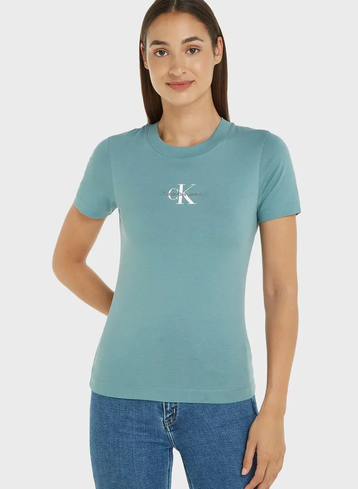 Crew Neck Logo T-Shirt