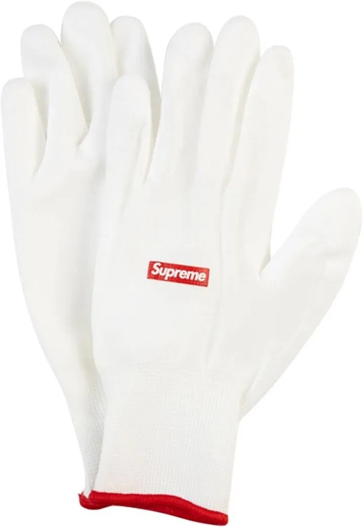 Box Logo Rubberized gloves