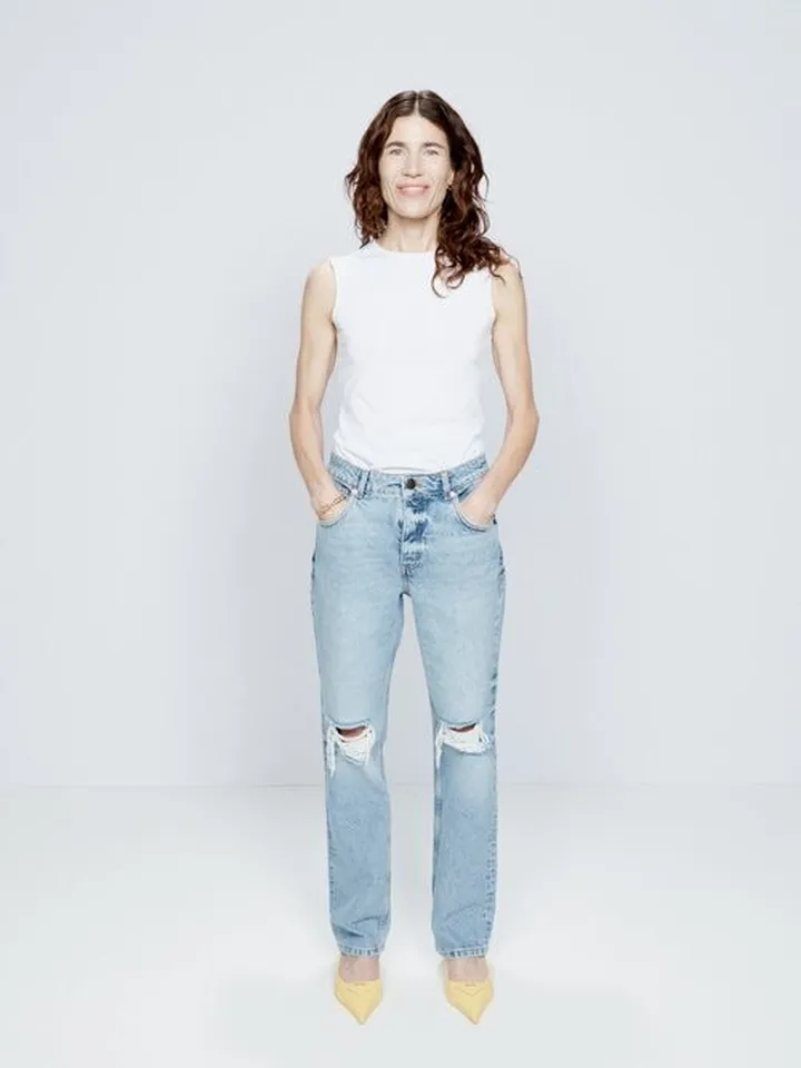 Beyond Organic Cotton Straight-leg Jeans