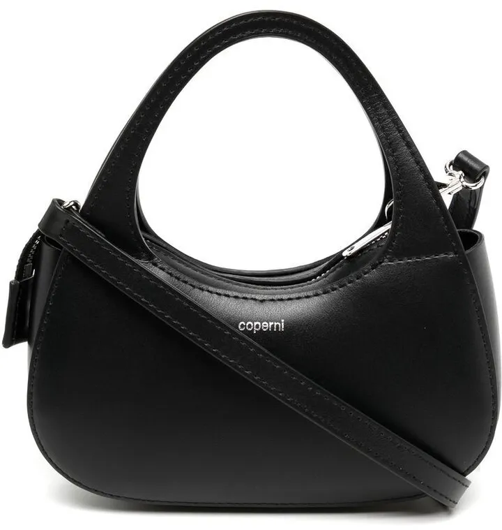 Micro Swipe leather tote bag