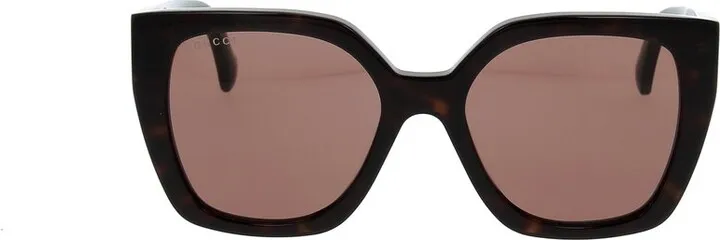 Gucci Eyewear Butterfly Frame Sunglasses