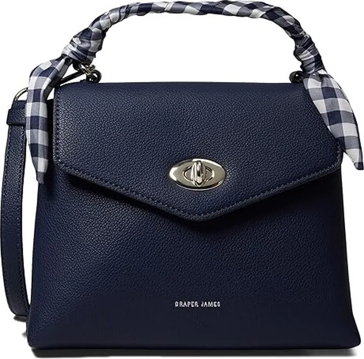Draper James Spencer (Navy) Cross Body Handbags