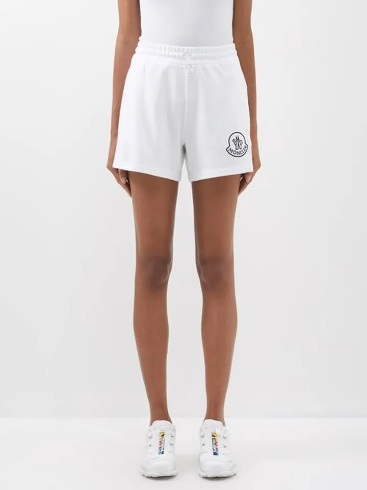 Logo-print Cotton-piqué Shorts