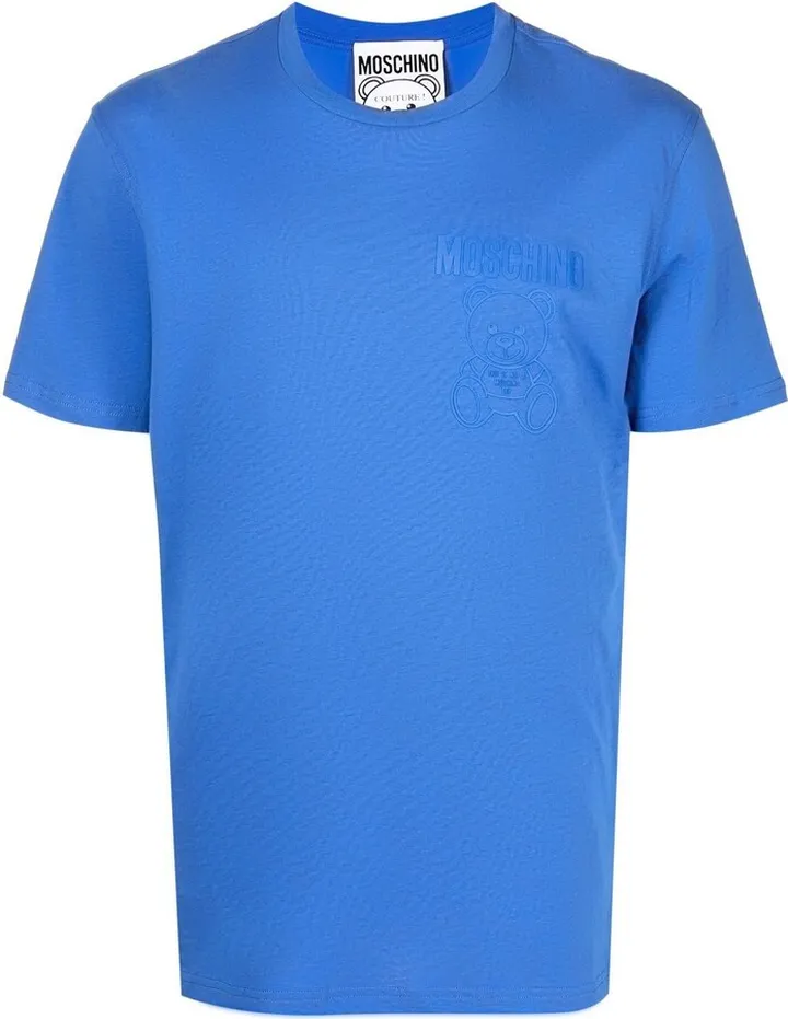 logo-print organic cotton T-shirt