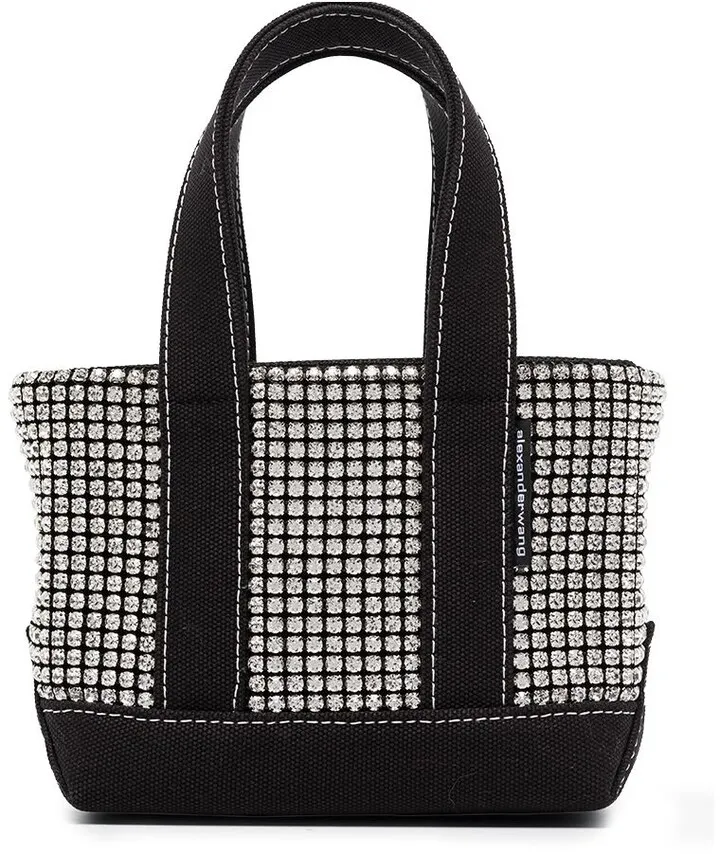 Crystal-Embellished Tote Bag
