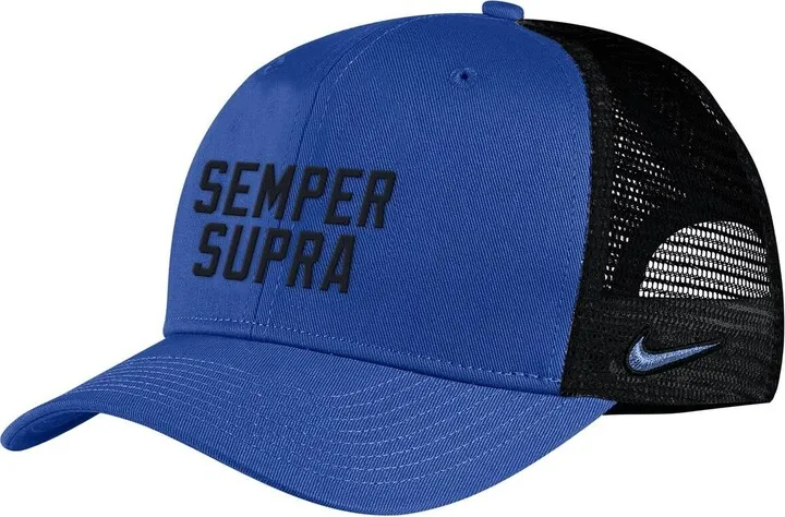 Men's Nike Royal Air Force Falcons Space Force Rivalry Classic99 Trucker Snapback Adjustable Hat
