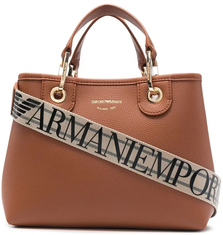 Logo-Shoulder Strap Tote Bag