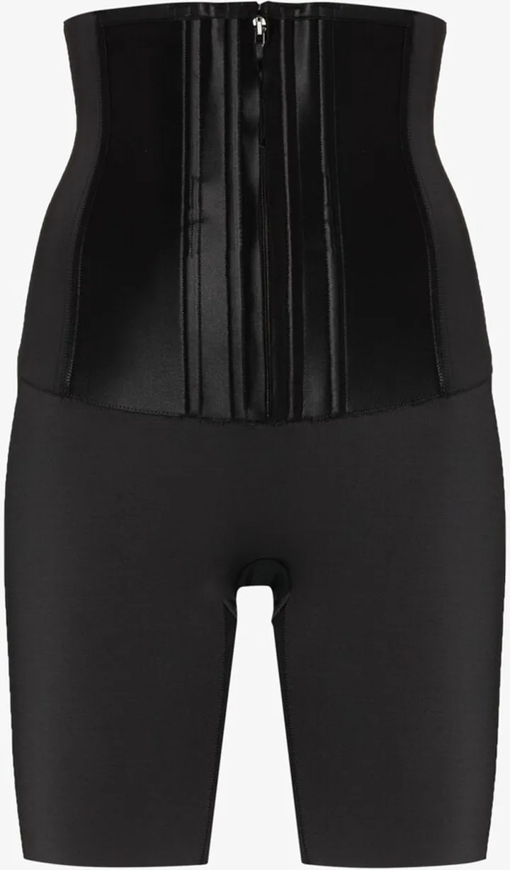 Black Under Sculpture Waist Cincher Shorts