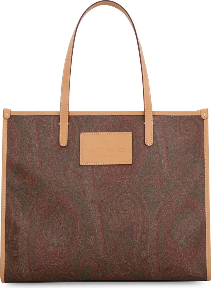 Paisley Print Tote