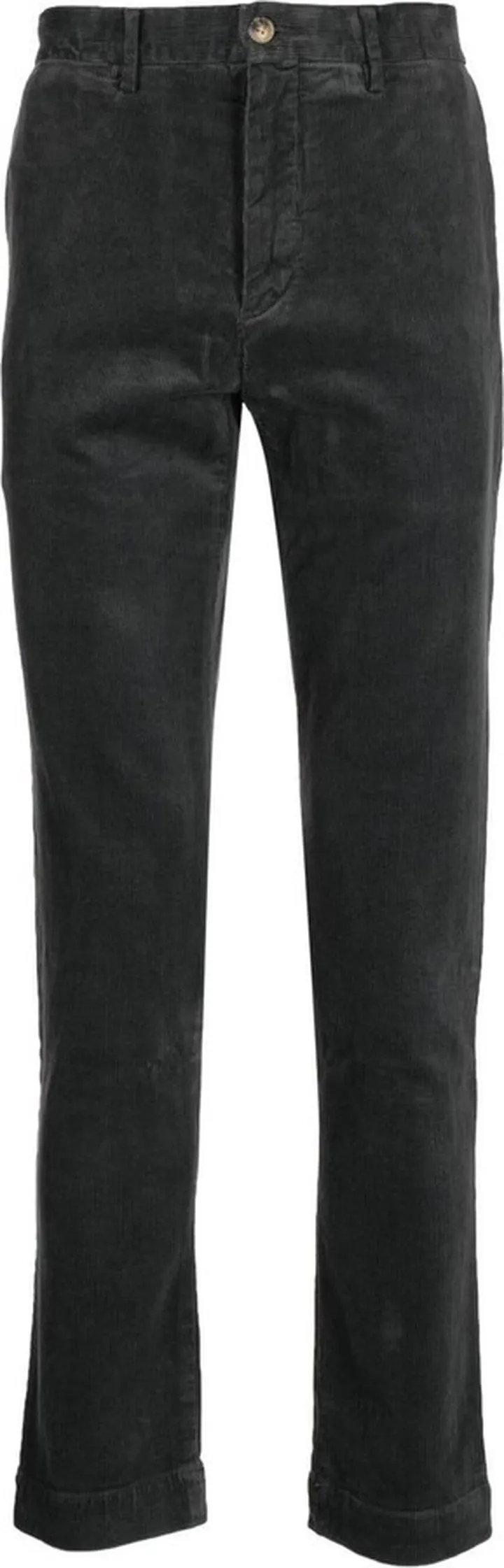 Corduroy Slim-Cut Trousers