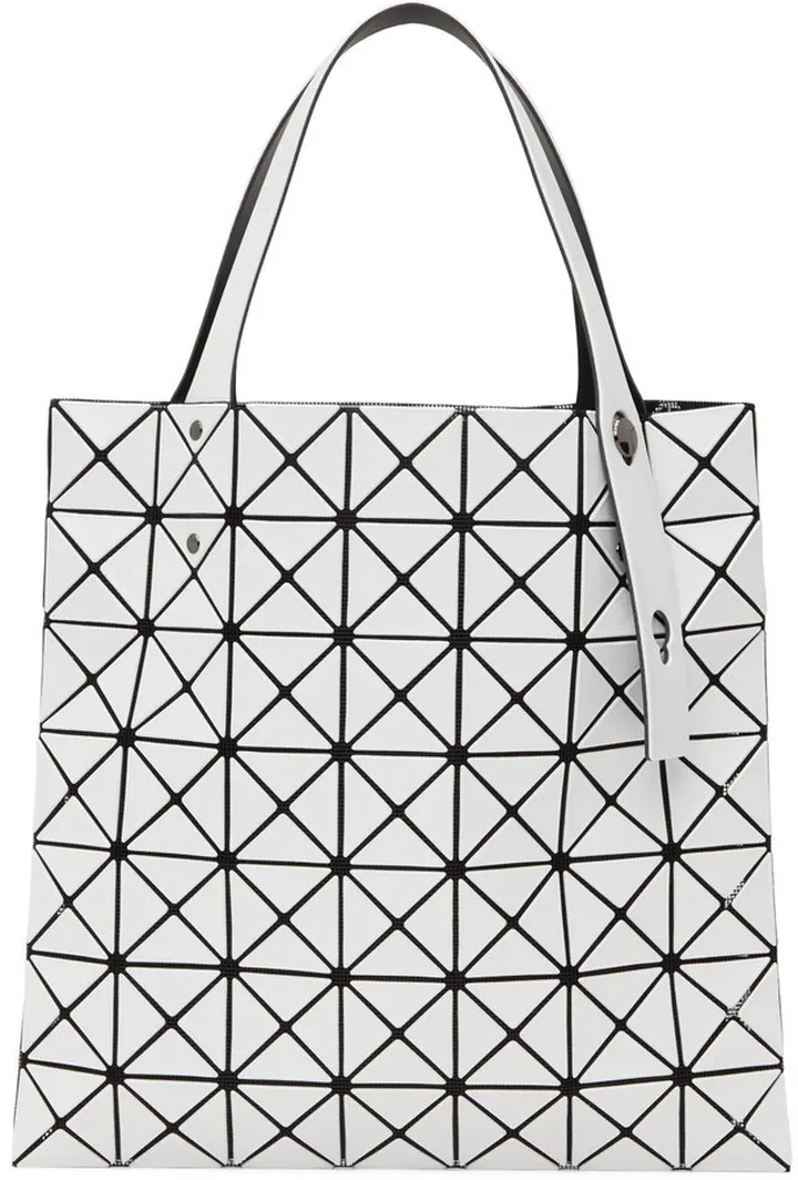 Bao Bao Issey Miyake White Prism Tote