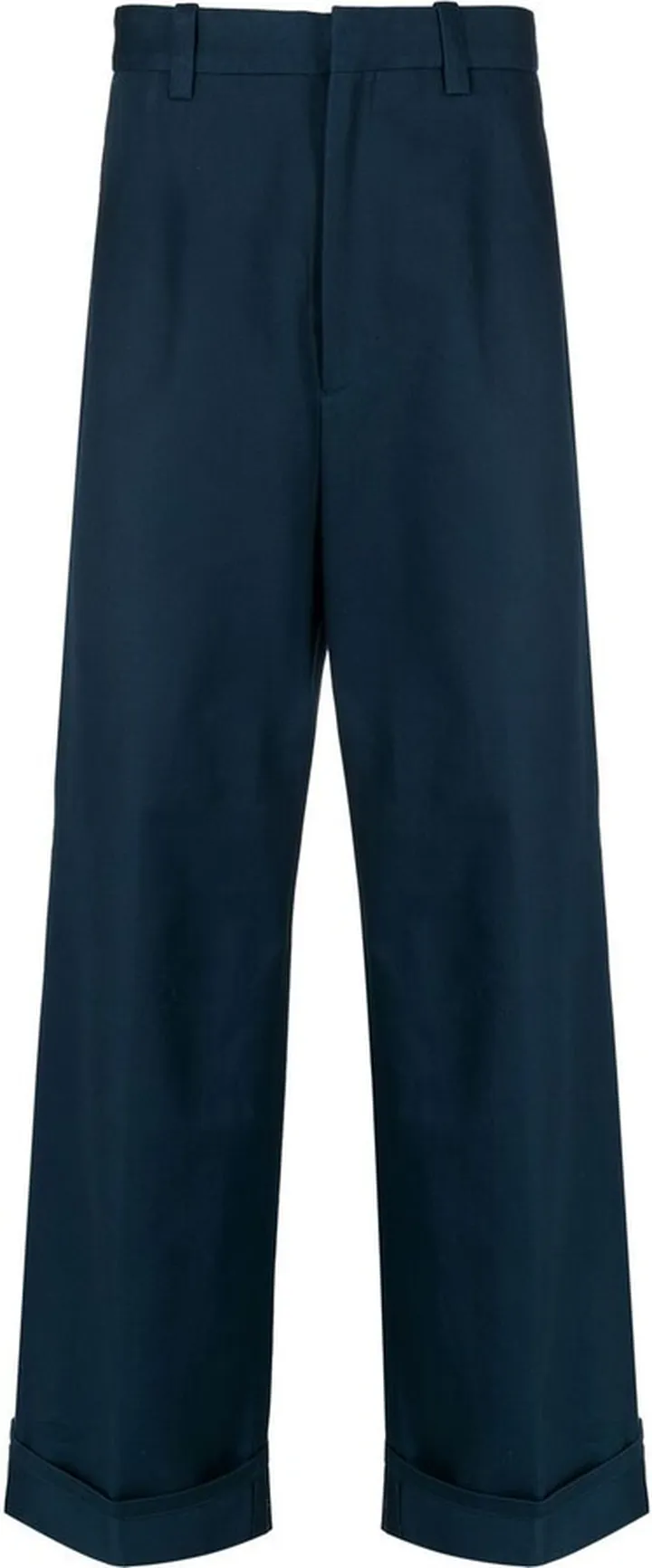 Long Wide-Leg Trousers