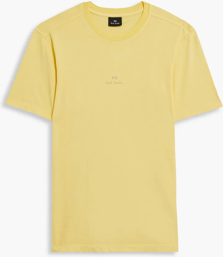 Printed cotton-jersey T-shirt