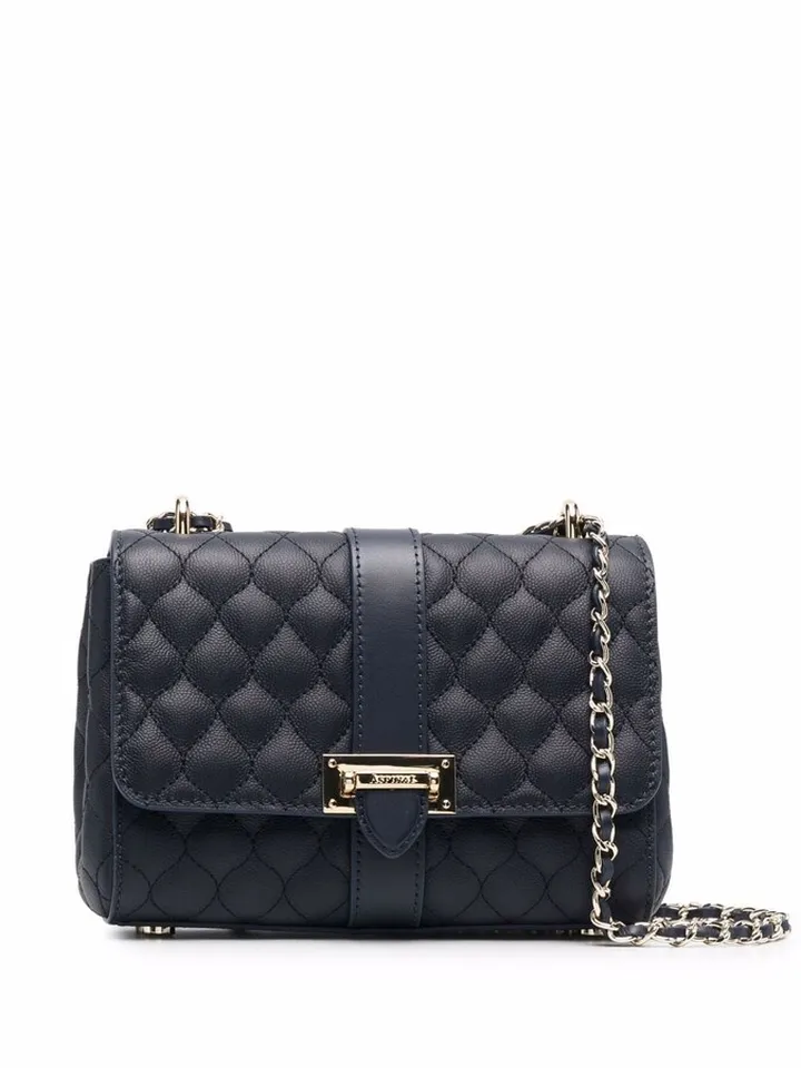 Lottie quilted leather bag