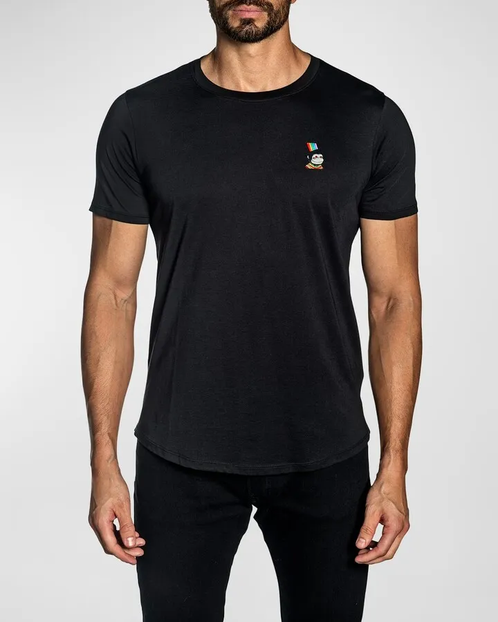 Men's NFT Embroidered Pima Cotton T-Shirt