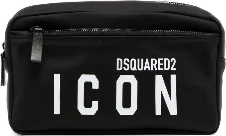 Logo-Print Wash Bag
