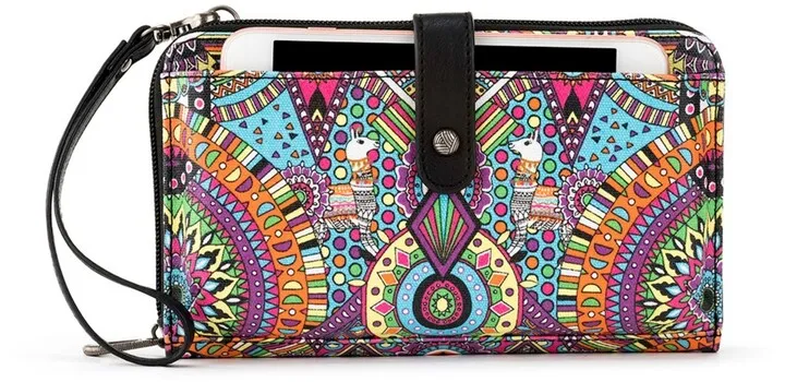 Sakroots Smartphone Crossbody Wallet