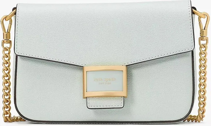 Kate Spade Katy Textured Leather Flap Chain Crossbody