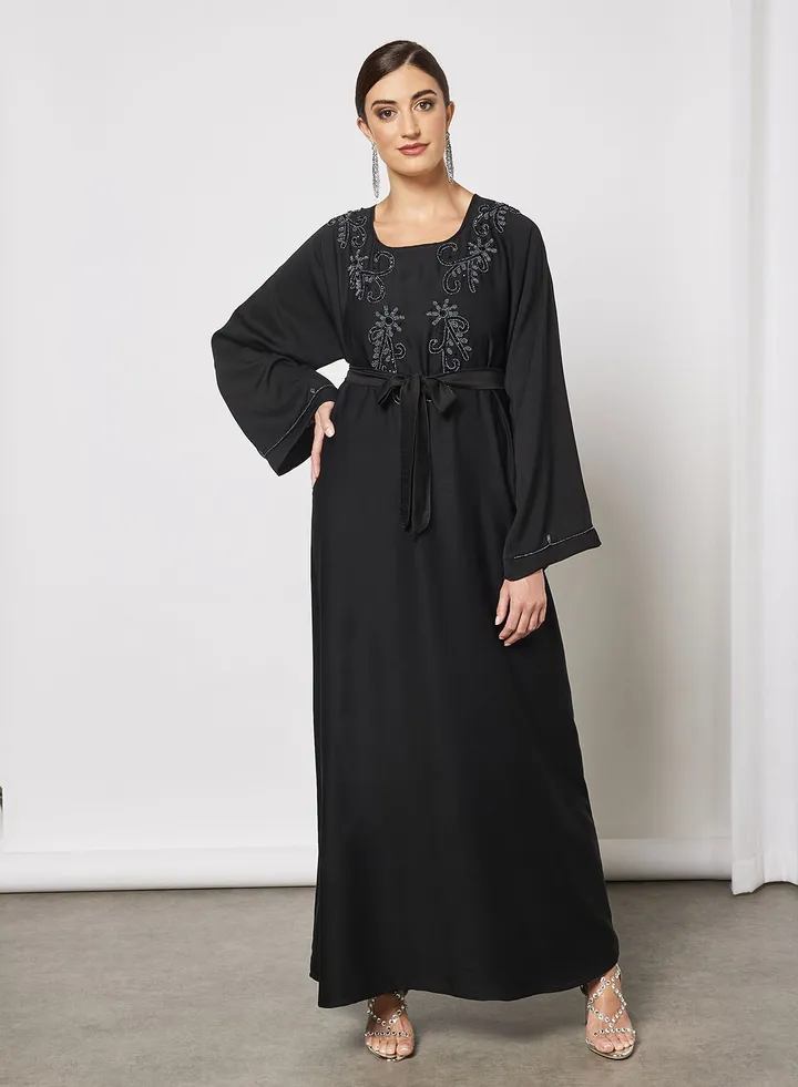 Abaya With Beadwork