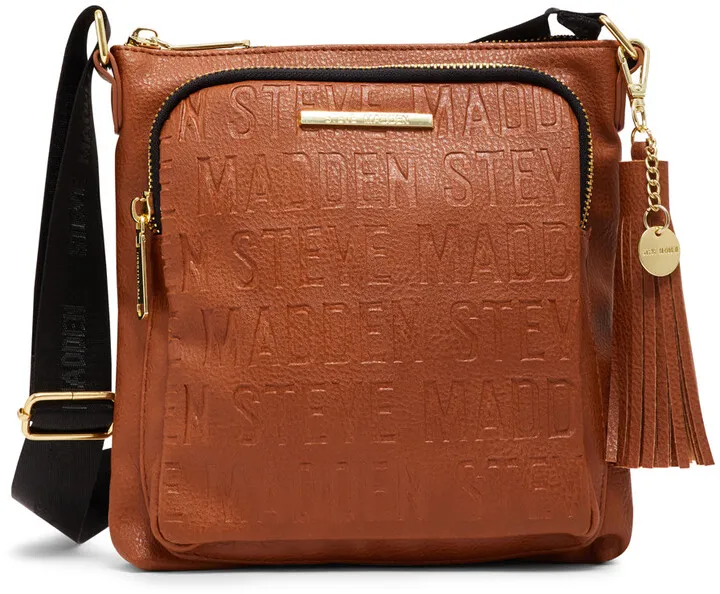 Logo Crossbody Cognac