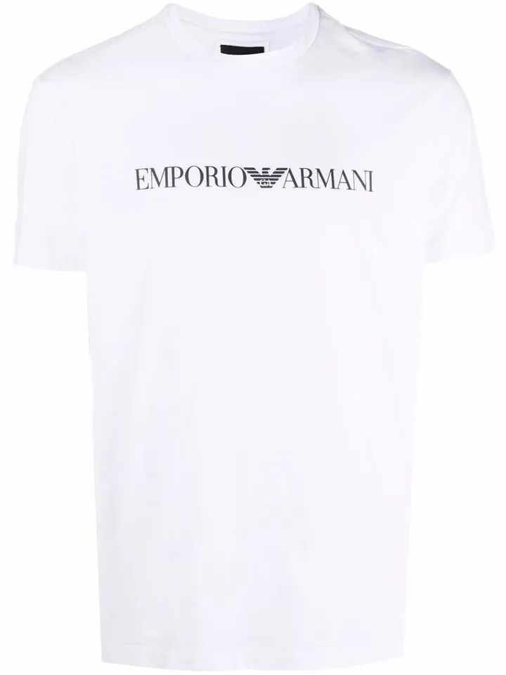 logo-print cotton T-shirt
