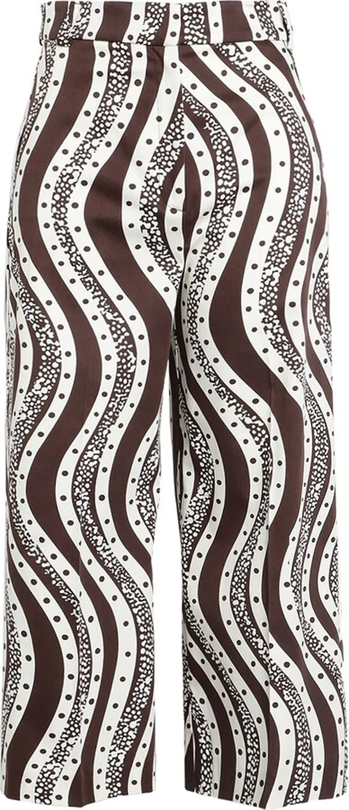 Cropped Pants Cocoa