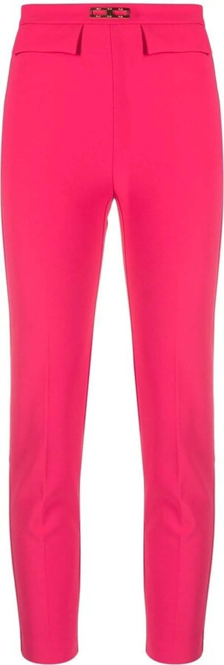 Logo-Plaque Cropped Trousers