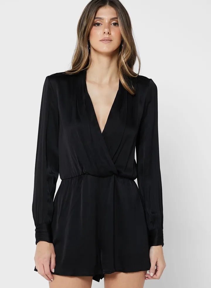 V-Neck Playsuit