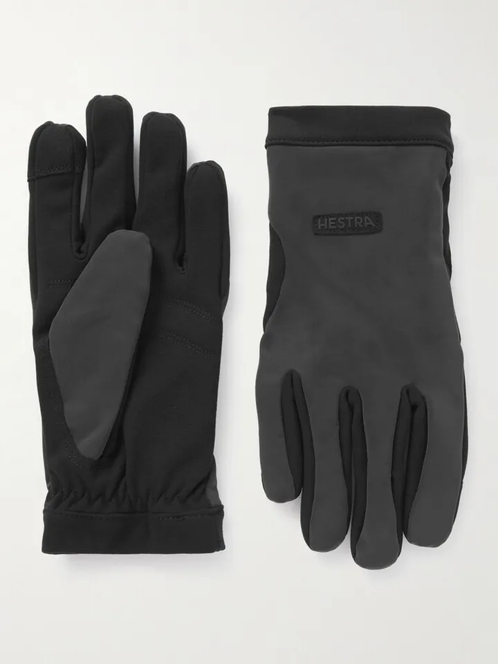 Mason Touchscreen Fleece-Lined Stretch-Shell Gloves