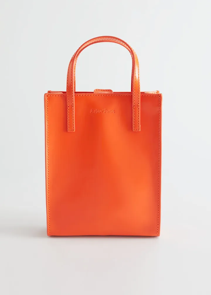Vertical Mini Tote Bag