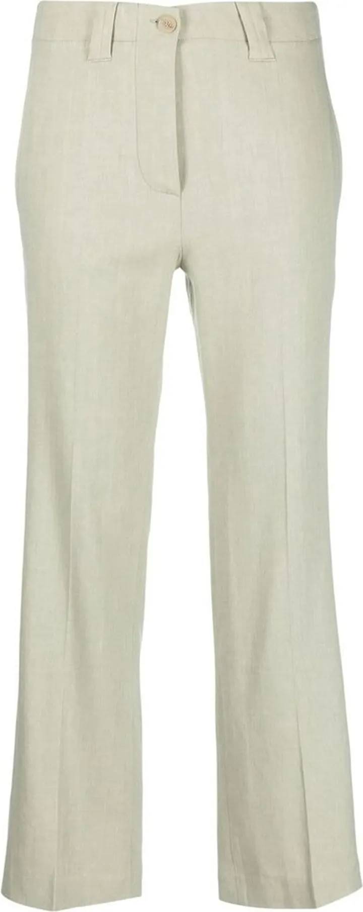 Straight-Leg Tailored Trousers