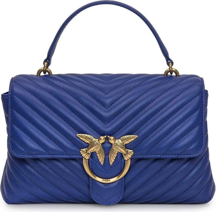 Chevron Logo Plaque Crossbody Bag