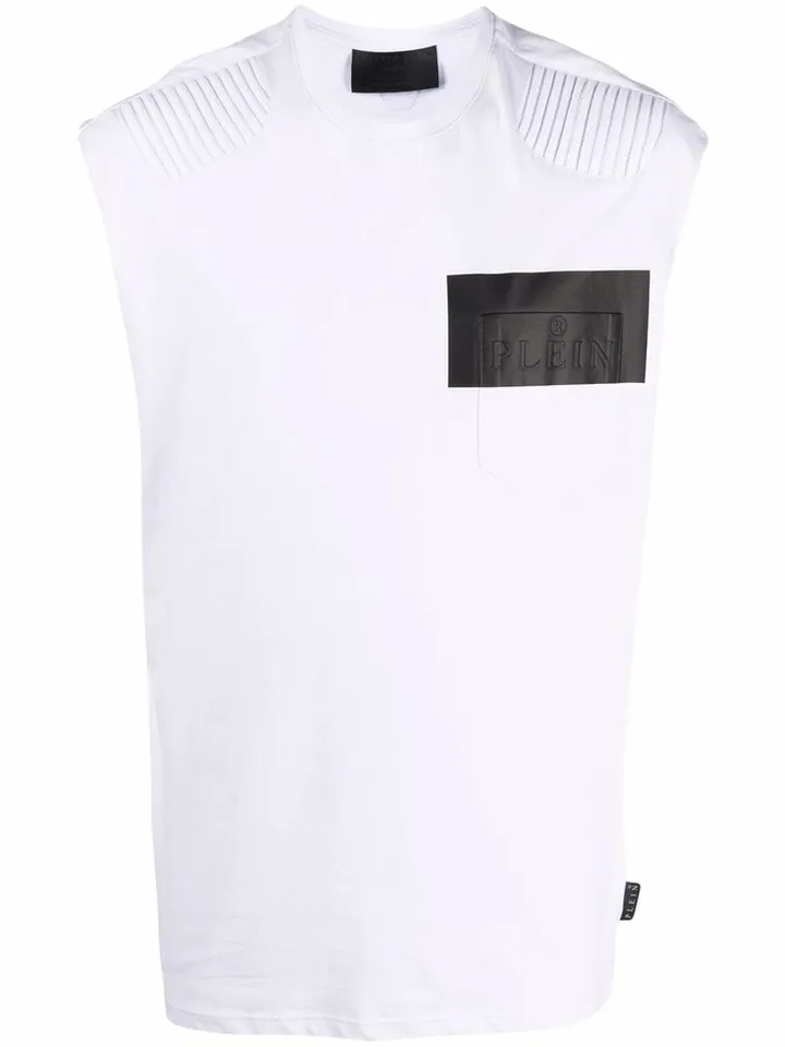 Logo Sleeveless Top