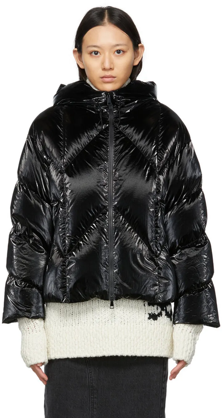 Moncler SSENSE Exclusive Black Down Frele Jacket