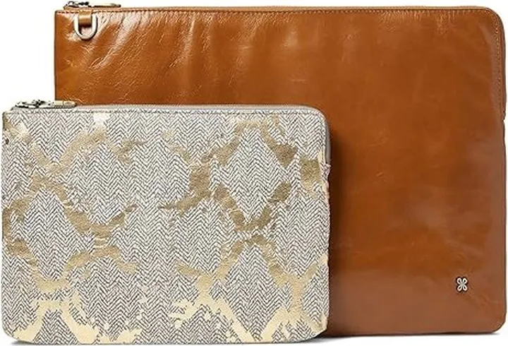 HOBO Medium Tech Pouch Set (Truffle) Handbags