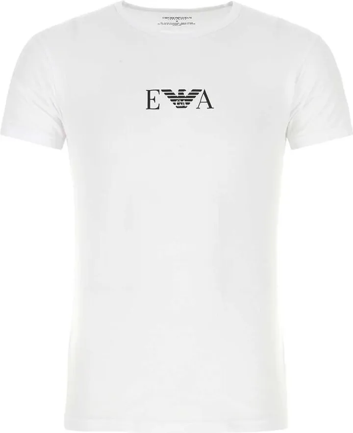 Emporio Armani Two-Pack Of Logo Monogram Underwear T-Shirts