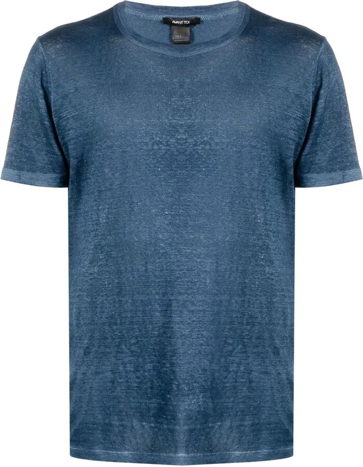 crew neck linen T-shirt