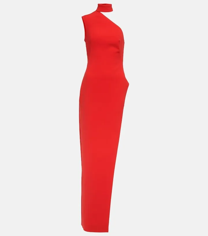 Asymmetric gown