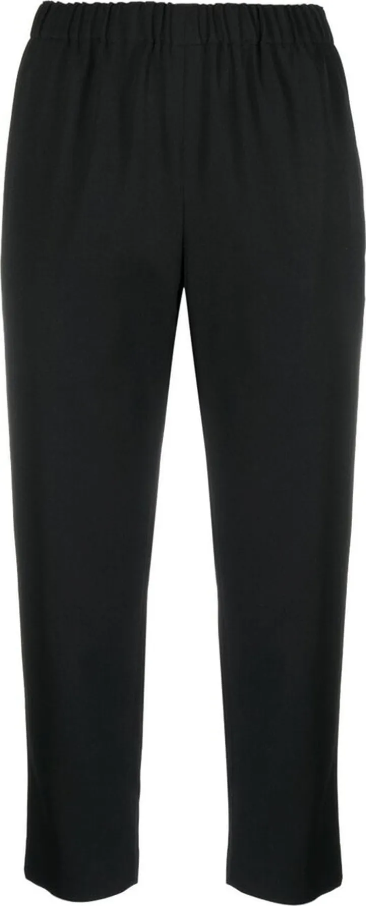 Cropped Wool Trousers