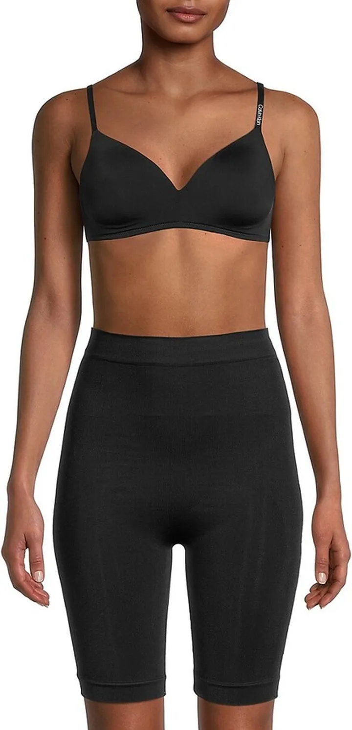 Closed Butt Lifter Ribbed Shapewear Shorts