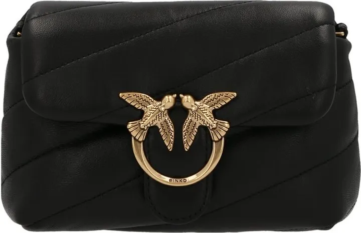 Pinko Love Baby Puff Maxi Chained Crossbody Bag