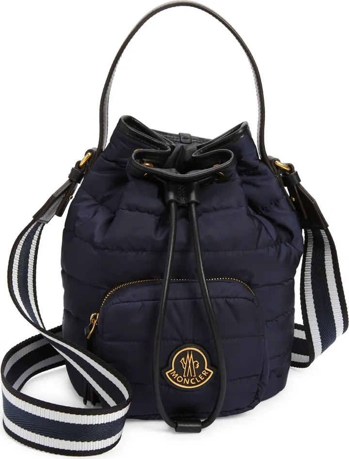 Kilia Quilted Crossbody Bucket Bag