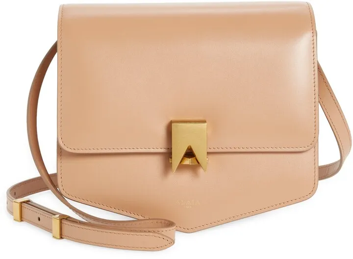 Le Papa Leather Crossbody Bag