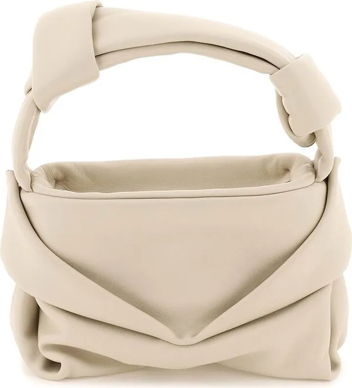 Staud Kiss Logo Embossed Tote Bag