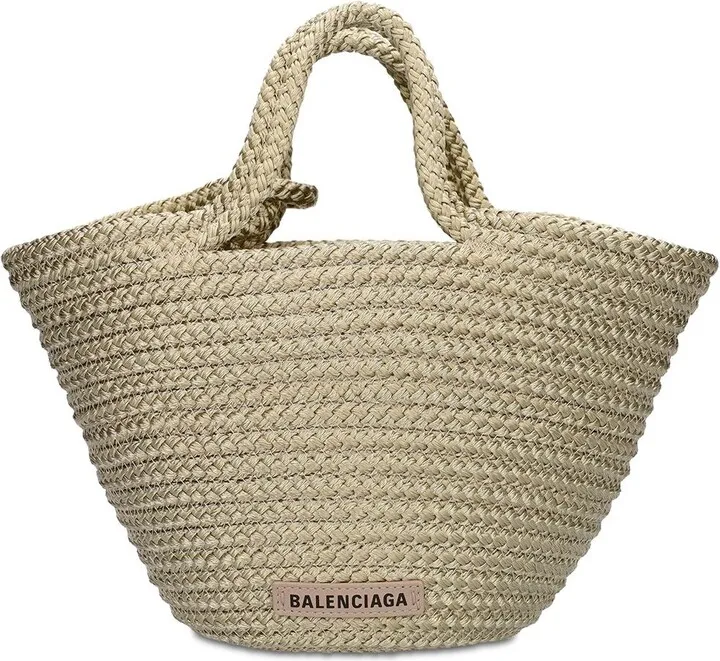 Small Ibiza basket bag